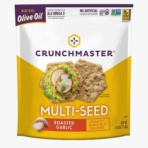 Crunchmaster Multiseed Roasted Garlic Cracker