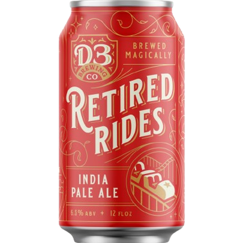 D3 Retired Rides IPA  6pk Cn