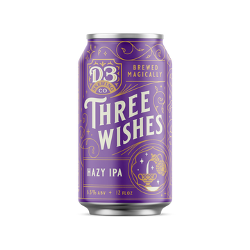 D3 Three Wishes Hazy IPA  6pk Cns