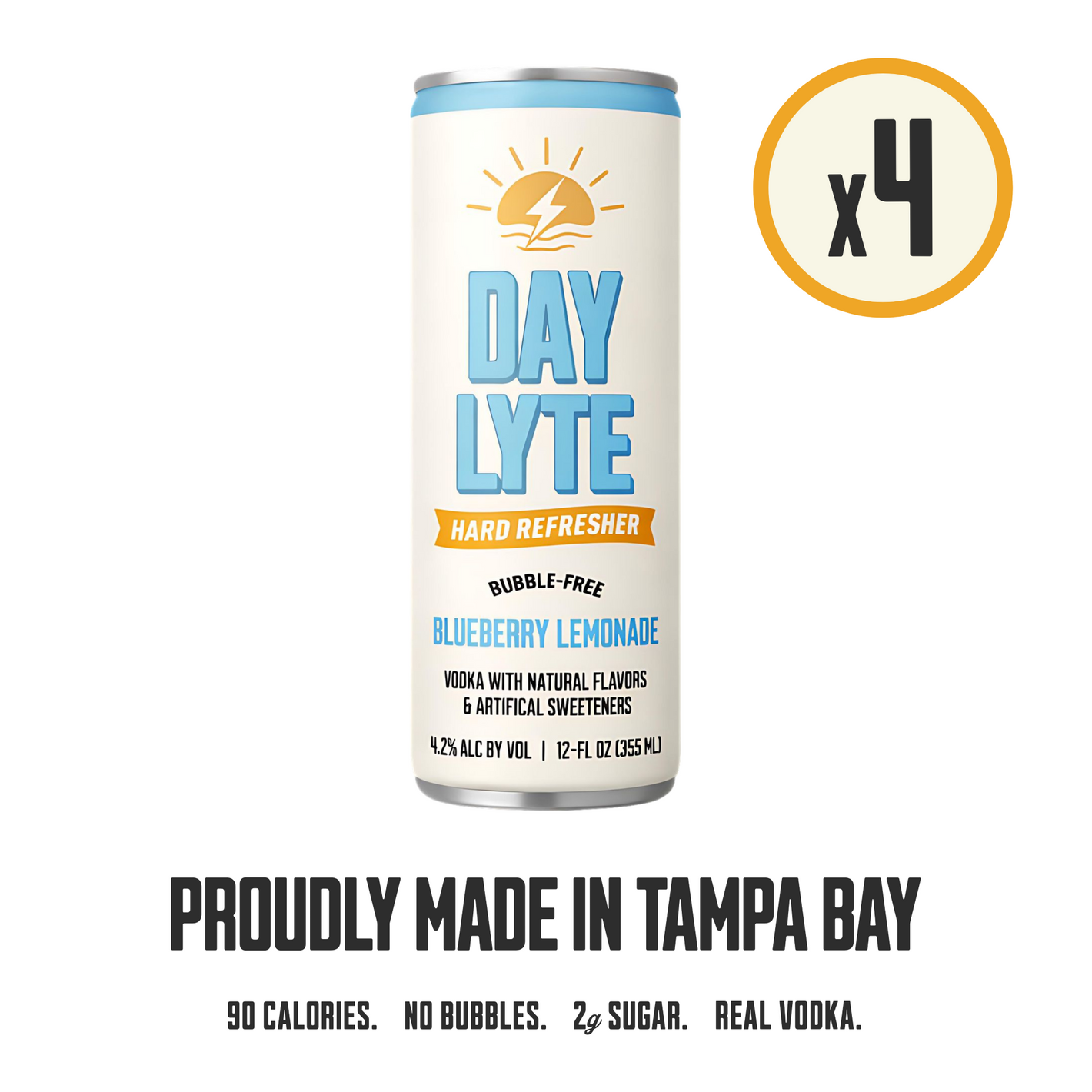 Daylyte Hard Refresher Blueberry Lemonade  Cans