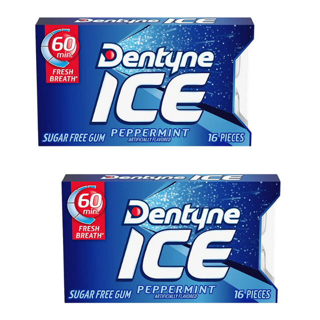 Dentyne Ice Peppermint 2 Pack