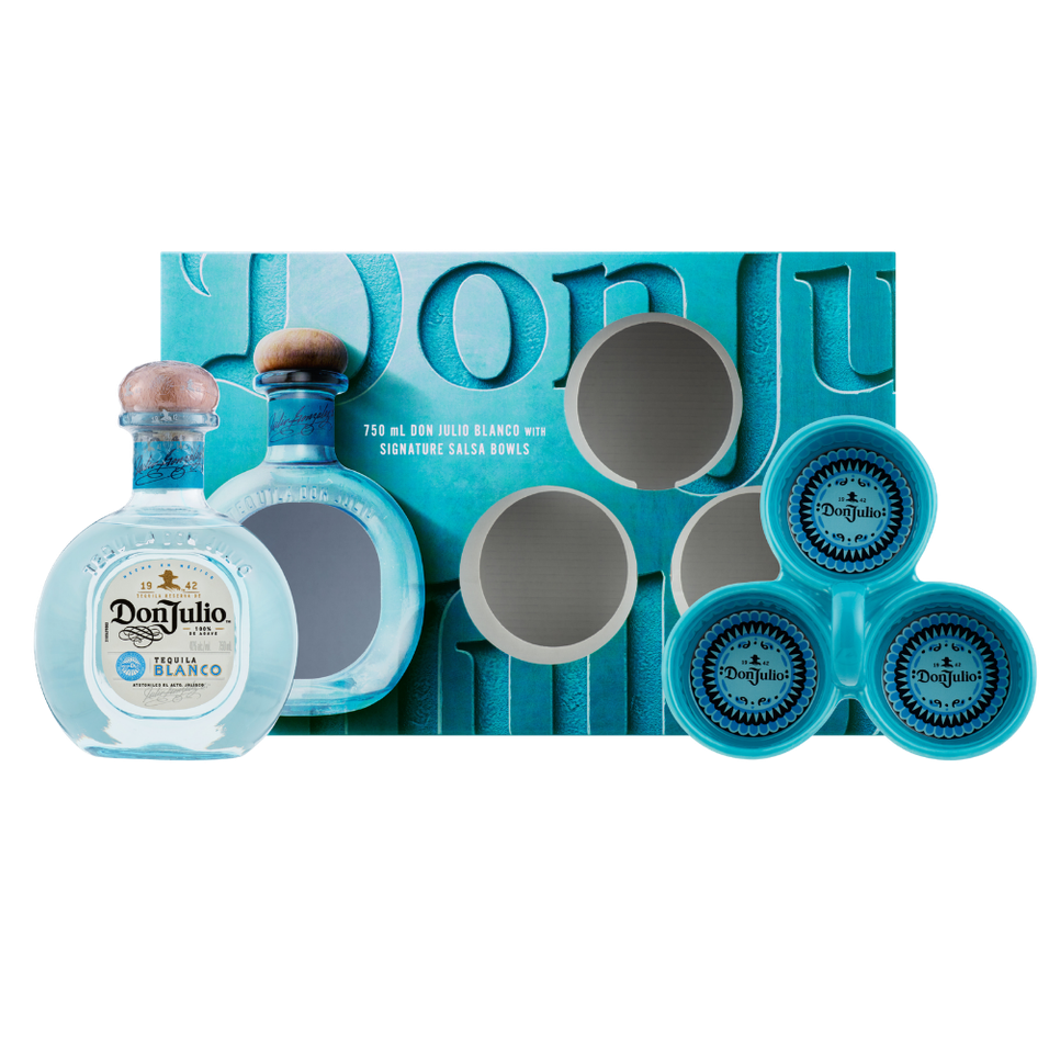 Don Julio Blanco Tequila  Gift Set w/ Salsa Bowls