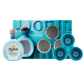 Don Julio Blanco Tequila  Gift Set w/ Salsa Bowls