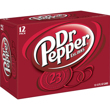 Dr Pepper 12oz 12pk Cns