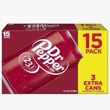 Dr Pepper 12oz 15pk Cns