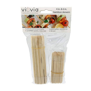 Drynk 4" & 6" Bamboo Skewers 100ct
