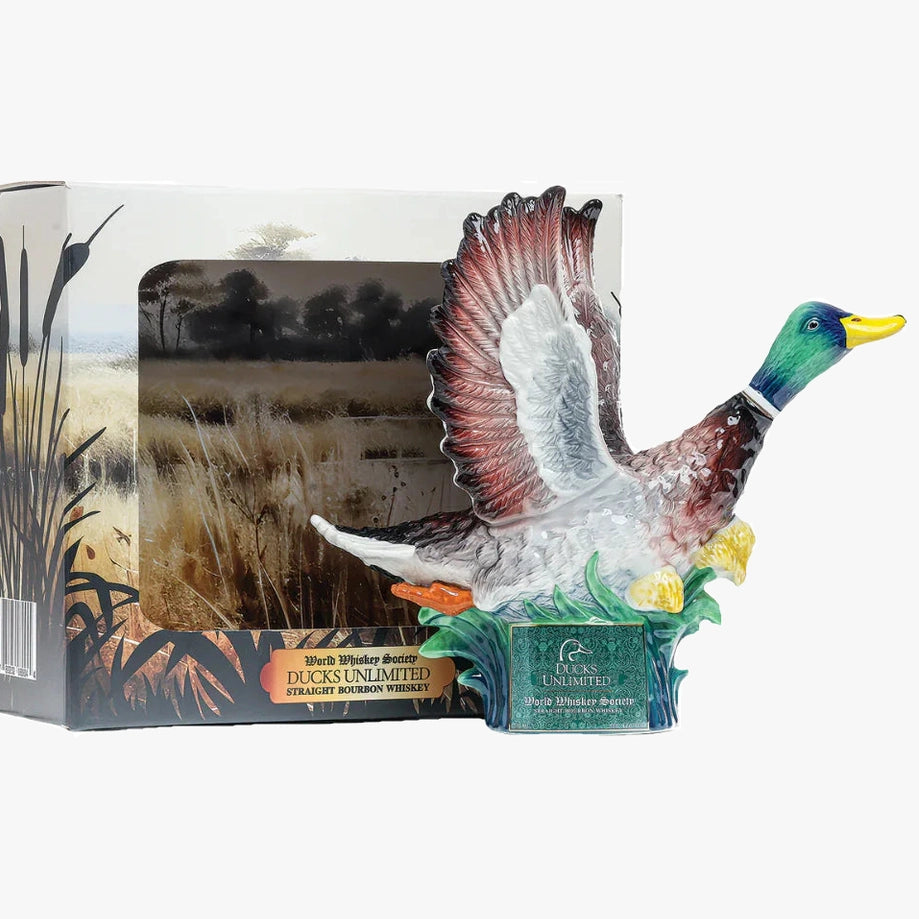 Ducks Unlimited Ceramic Edition Bourbon Whiskey
