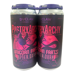 Duclaw Pastry Archy Unicorn Farts After Dark Seasonal 4pk  Cns