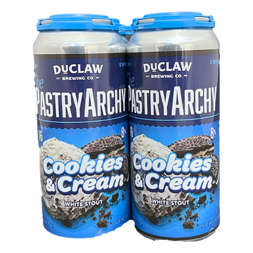 Duclaw Pastry Archy Cookies & Cream Seasonal 4pk  Cns