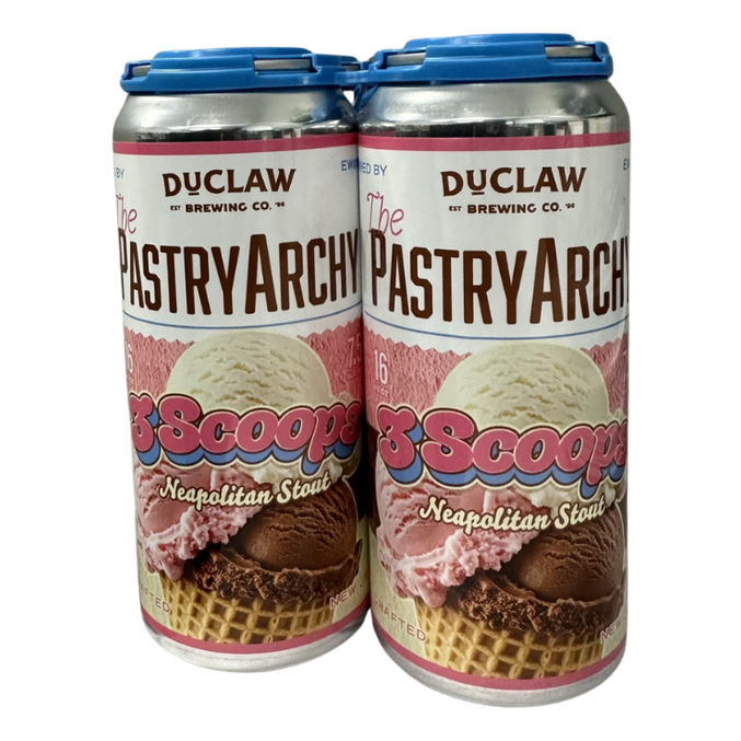 Duclaw Pastryarchy Scoops Neapolitan Stout Seasonal 4pk Cns