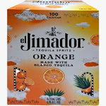 El Jimador Tequila Spritz Orange packaging with tequila and orange graphics.