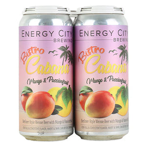 Energy City Bistro Cabana Mango Sour  4pk Cn