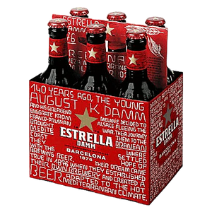 Estrella Damm Lager 6pk Btl