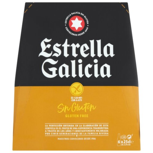 Estrella Galicia Gluten Removed