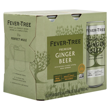 Fever Tree Ginger Beer 6pk