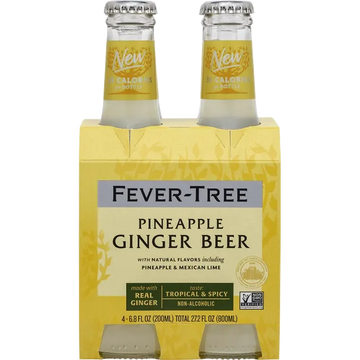 Fever Tree Sparkling Pineapple Ginger Beer
