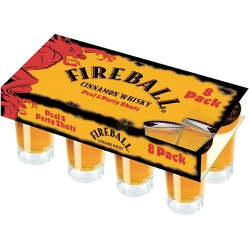 Fireball Whisky 8pk