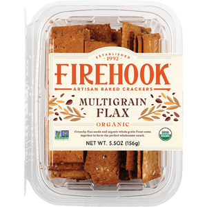 Firehook Multigrain Flax Crackers