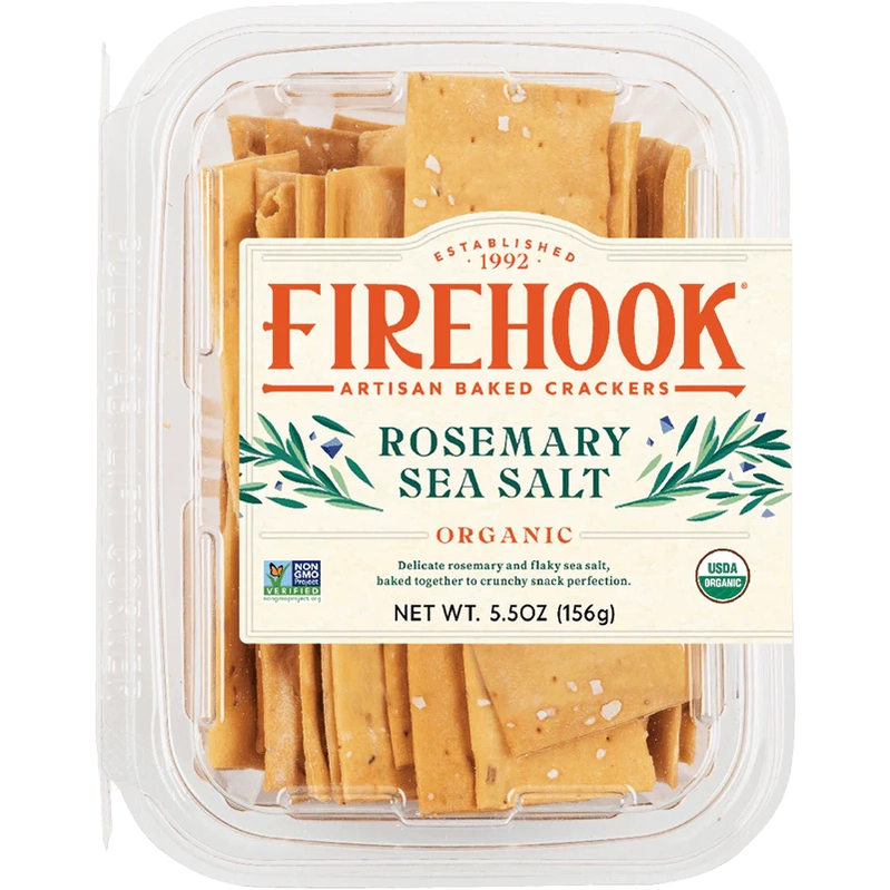 Firehook Rosemary Sea Salt Crackers