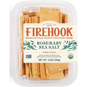Firehook Rosemary Sea Salt Crackers