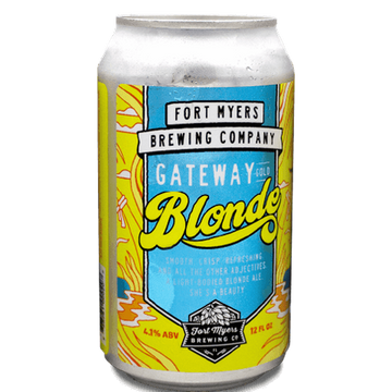 Fort Myers Brewing Gateway Blonde