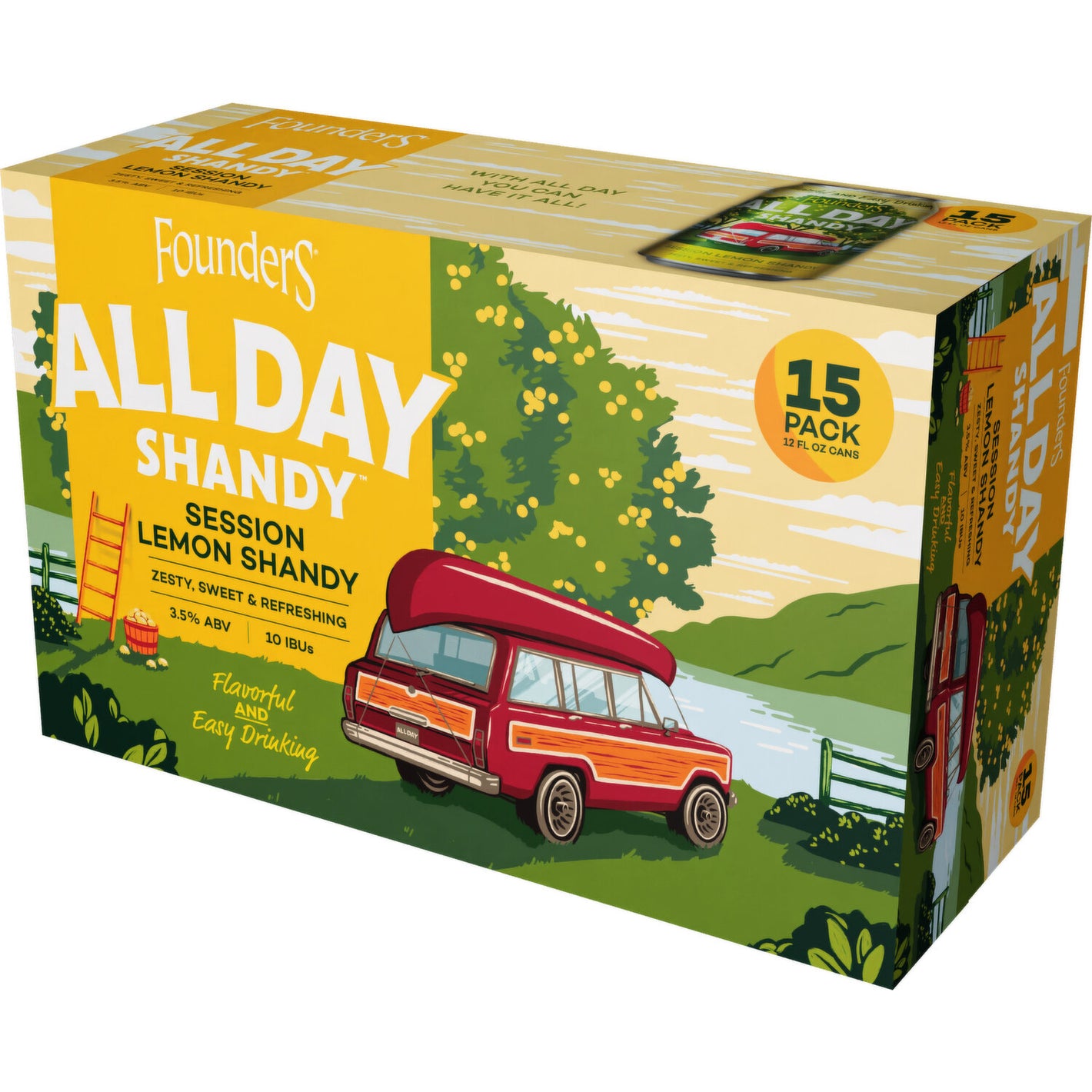Founders All Day Shandy  15pk Cn