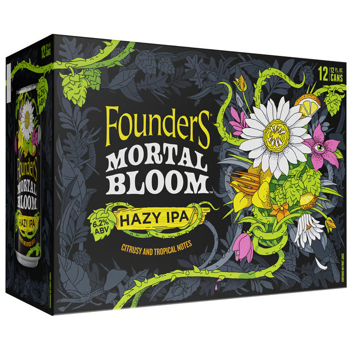 Founders Mortal Bloom Hazy IPA  12pk Cn