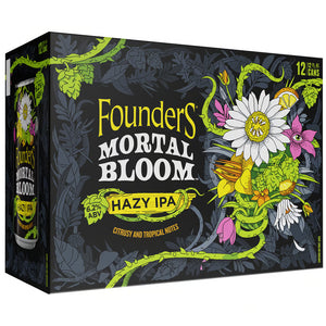 Founders Mortal Bloom Hazy IPA  12pk Cn