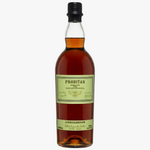A bottle of Probitas Blended Rum Goyto Still Life Portstill, 750ml, featuring amber liquid in a clear glass bottle with a black cap and a light green label.