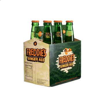 Freddies Ginger Ale 6Pk Btles