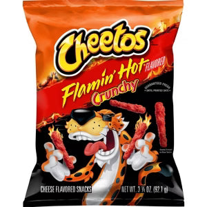 Frito Lay Cheetos Crunchy Flamin Hot