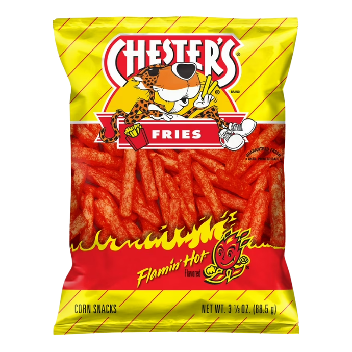 Frito Lay Chesters Hot Fries 3.125oz