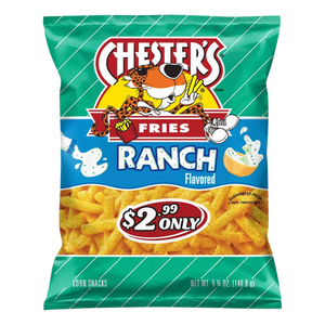 Frito Lay Chesters Ranch Fries 5.25oz