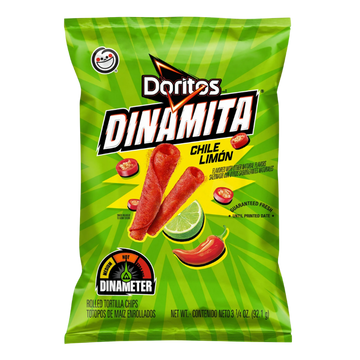 Frito Lay Doritos Dinamite Chile Limon