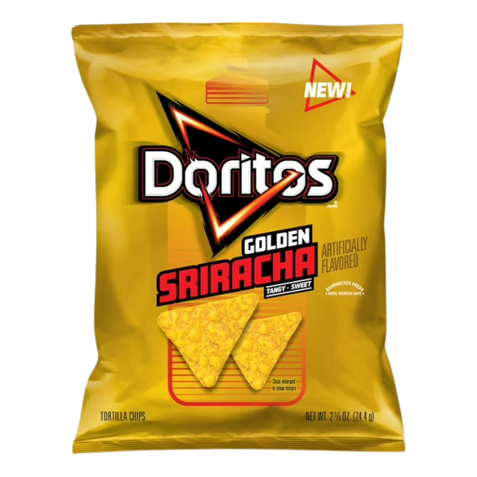Frito Lay Doritos Golden Sriracha 2.6