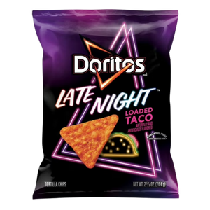 Frito Lay Doritos Late Night Loaded Taco 2.625oz