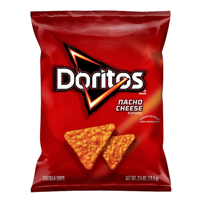 Frito Lay Doritos Nacho Cheese