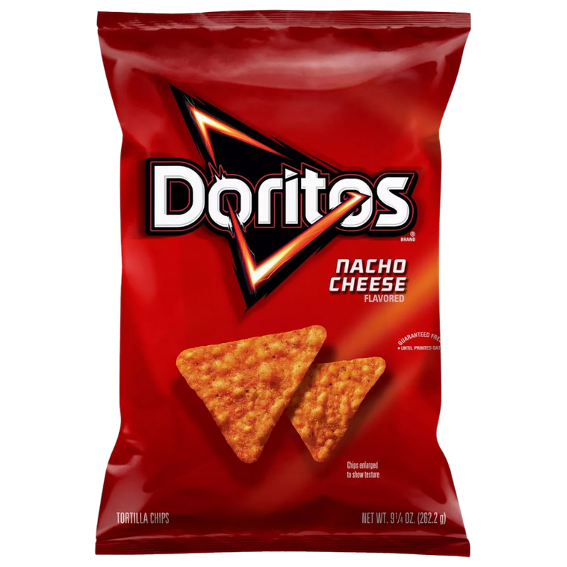 Frito Lay Doritos Nacho Cheese 9.25oz