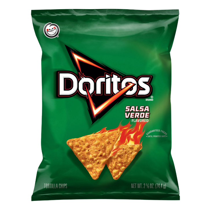 Frito Lay Doritos Salsa Verde 2.625oz