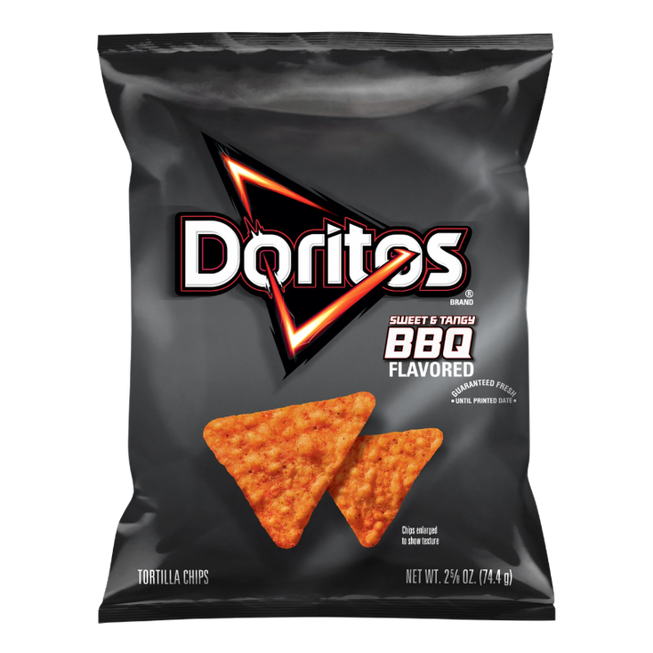 Frito Lay Doritos Sweet & Tangy BBQ 2.625oz
