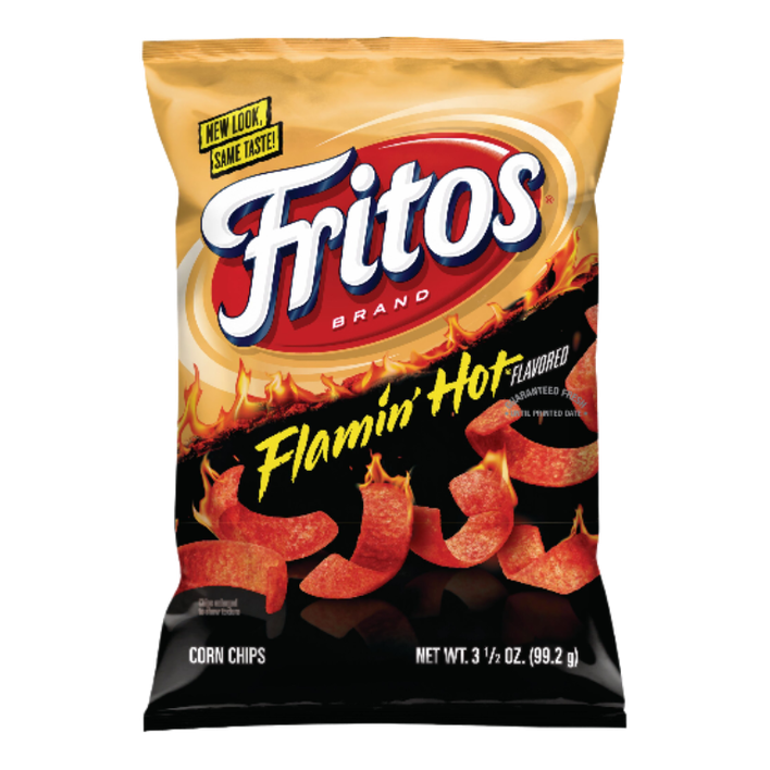 Frito Lay Flamin Hot Fritos