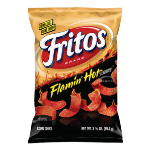 Frito Lay Flamin Hot Fritos