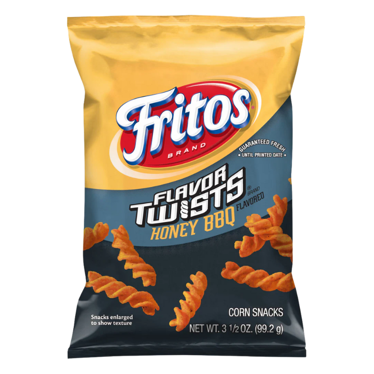 Frito Lay Fritos Honey BBQ Twist