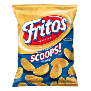 Frito Lay Fritos Scoops Corn Chips 9.25oz