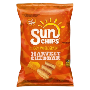Frito Lay Harvest Cheddar Sun Chips