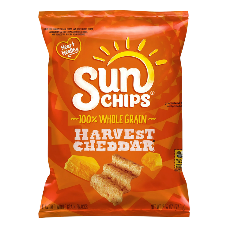 Frito Lay Harvest Cheddar Sun Chips 2.75oz