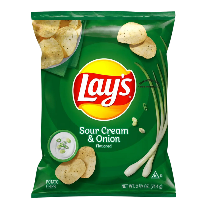 Frito Lay Lays Sour Cream & Onion 2.625oz