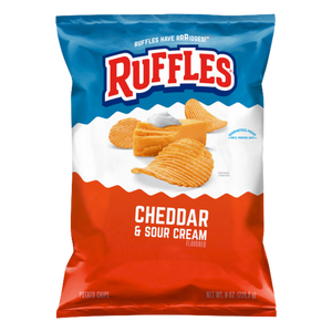 Frito Lay Ruffles Cheddar & Sour Cream
