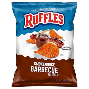 Frito Lay Ruffles Smokehouse BBQ