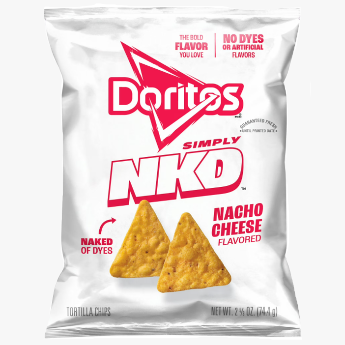 Frito Lay  Simply NKD Doritos Nacho Cheese 2.625oz